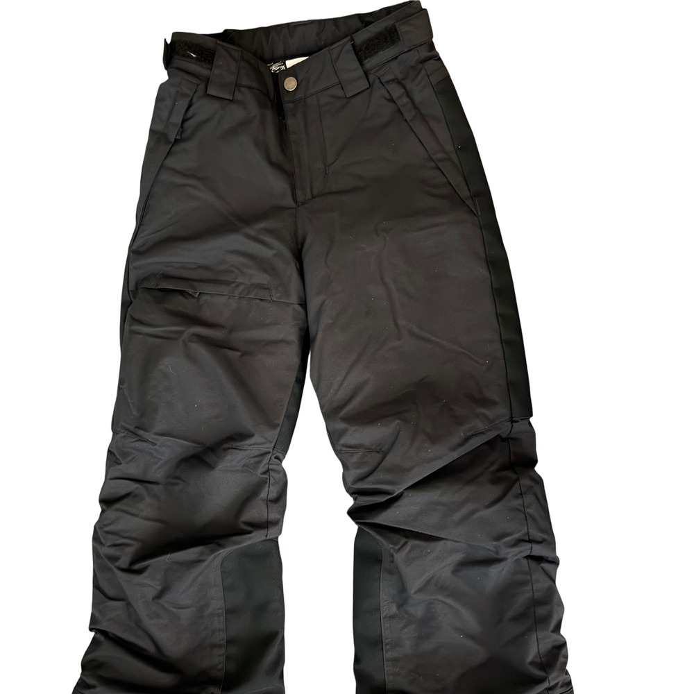 COLUMBIA Outgrown Omni-Heat Waterproof Snow Pants Black XS 6/7
